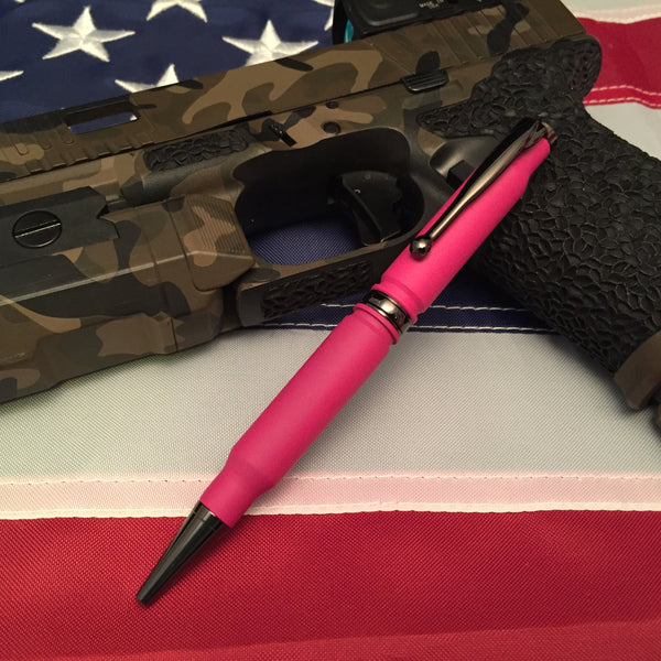 Shooting Competition Pink Bullet Pen Gift