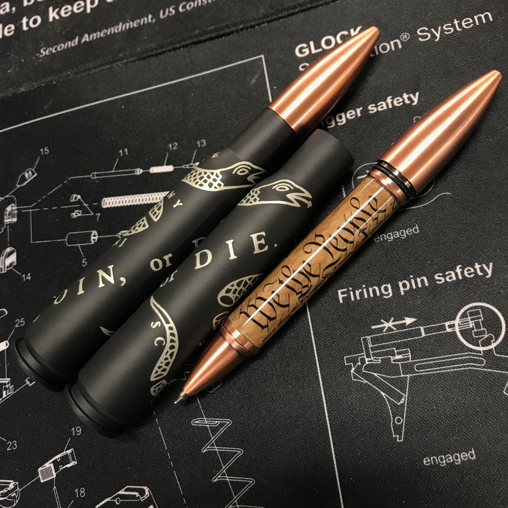 We the People .50 Caliber Shell Pen Join or Die