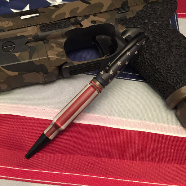 Patriotic American Flag Bullet Pen