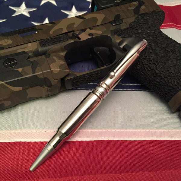 Real bullet pen made of Nickel